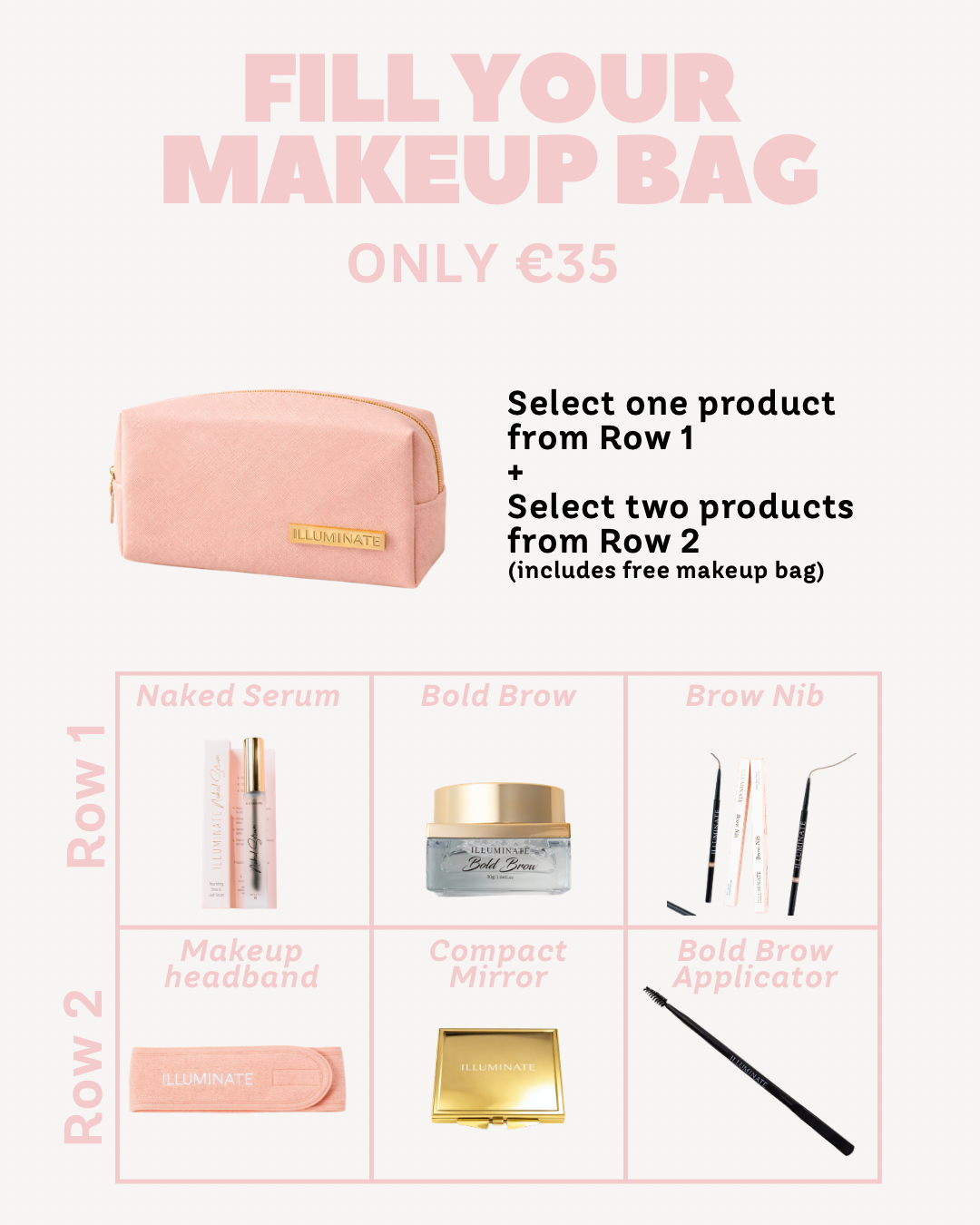 Build Your Glow Bag